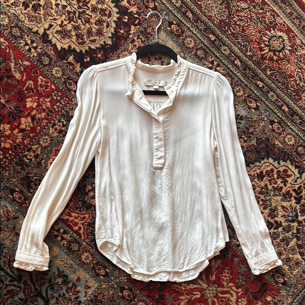 Elegant Cream Blouse